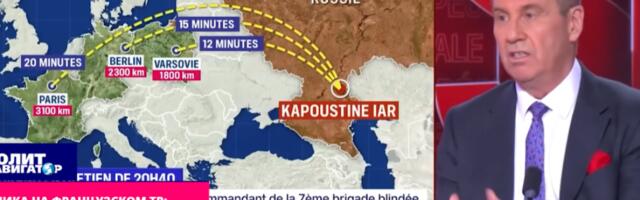 (VIDEO) Poletela raketa iz Rusije! Udarne vesti na francuskoj TV - nastala panika u studiju, ne mogu da veruju šta ih čeka