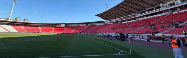 Tužne slike pred početak večitog derbija: Marakana zjapi prazna! /FOTO/