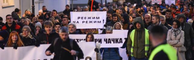 Čačanski studenti u četvrtak kreću na dvodnevni marš u Kragujevac