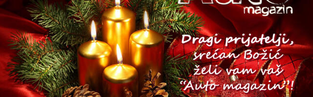 Srećne božićne praznike želi vam redakcija “Auto magazina”!