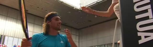 "Uzimate mi poen zbog gluposti!" Cicipas se svađao sa Marijanom Veljović zbog oca, sve se čulo u prenosu