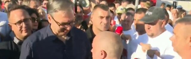 SVE SE ORI OD "ACO, SRBINE" I "SRBIJA POBEĐUJE"! Vučić sa narodom u Oplaniću slavi otvaranje dela Moravskog koridora!