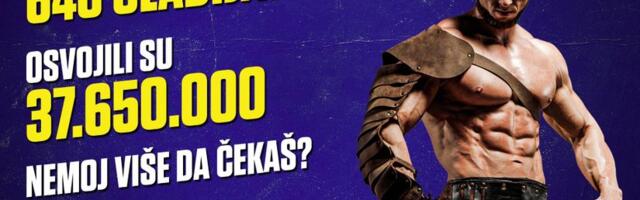 GLADIJATOR, dan 49: Darku freebet keš za veliki podvig u areni