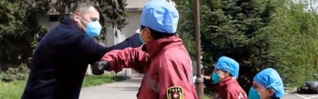 (VIDEO) NA DELU SMO POKAZALI NAŠE ČELIČNO PRIJATELJSTVO Kineska delegacija lekara posetila opštinu Voždovac
