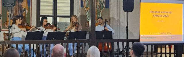 Počela Likovna kolonija: Umetnici narednih 10 dana stvaraju u Sićevu