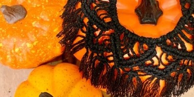 Dekor kuće za Noć Veštica u boho stilu