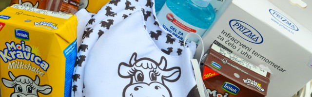 Imlekova donacija Prihvatilištu za decu u Beogradu