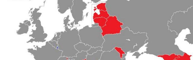 Objavljena nova mapa Evrope: Zašto su sve zemlje bivše Juge na njoj obojene u crveno?
