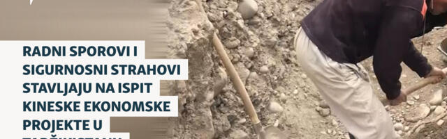 Kineski ekonomski projekti u Tadžikistanu pod pritiskom radnih sporova i sigurnosnih strahova