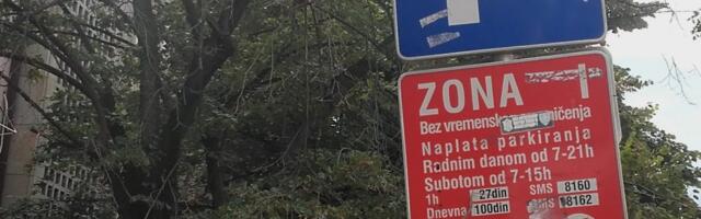 Besplatan parking za vreme praznika