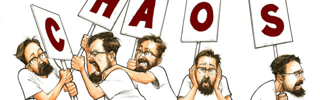 „Gajić gaji ć“: Strip, crtež i „smisleni haos“ Alekse Gajića u Galeriji Haos (FOTO)