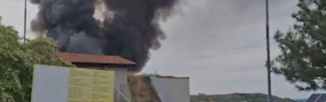На регионалној депонији Гигош код Јагодине избио пожар