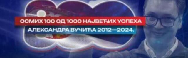 Pogledajte osmih 100 od 1.000 najvećih uspeha predsednika Vučića! (VIDEO)