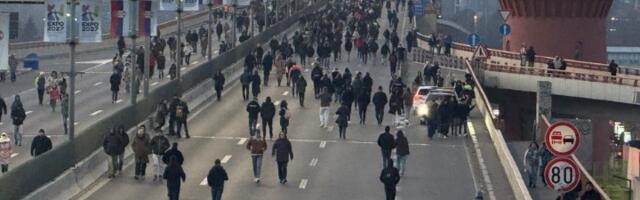 Hladno vreme glavni krivac za slab odziv na današnji protest ili nešto drugo? (FOTO)