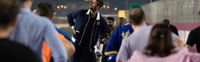 Novak Đoković držao časove joge na stazi u Kataru! Vozač Formule 1 nije mogao da izdrži tempo najboljeg tenisera na svetu: "Izvini Nole, ukočio sam se!" /VIDEO/