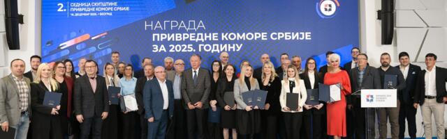 Dodeljene Nagrade Privredne komore Srbije za 2025. godinu