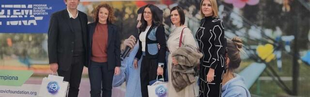 Fondacija Novak Đoković Zrenjanincima uručila zahvalnice „Lokalni heroji“