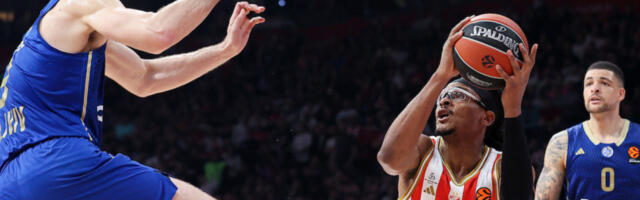 NIJE BILO SREĆE: Džordan Nvora PROMAŠIO POBEDU - Crvena zvezda je izgubila od Makabija!