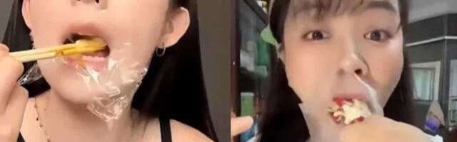 Bizarni trend “kondoma” za hranu: Evo zašto ne treba trpati plastičnu foliju u usta (VIDEO)