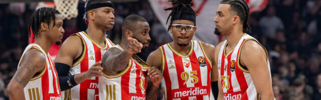 Kalkulacije: Crvena zvezda ovako može do 6. mesta u Evroligi