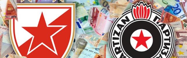 Evo koliko novca Evroliga traži od Zvezde i Partizana