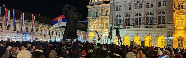 Arhiv javnih skupova: Na studentskom protestu u Novom Sadu bilo oko 6.500 ljudi