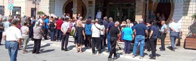 Protest radnika „Koštane“ u utorak 10. marta u Vranju