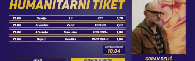 Humanitarni tiket u podne: Goran Delić tipuje za lečenje Viktora Vukomanovića