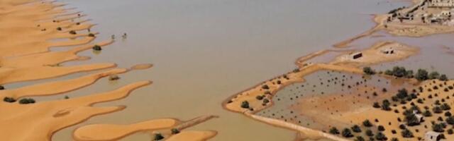 Poplave u pustinji: Neverovatni prizori (VIDEO)