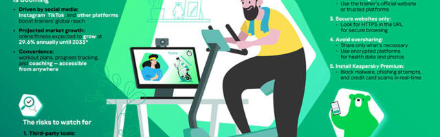 Nova pomama – onlajn personalni treninzi u 2025. godini: Kaspersky vas savetuje kako da vaša fitnes avantura ostane bezbedna tokom nove godine