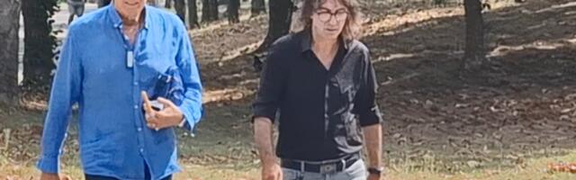 RALE PRVI PUT U JAVNOSTI NAKON PRIJAVE ZA NASILJE! Sa Anom Nikolić se svađao i zbog Saše Popovića, došao da ga ispoštuje! (VIDEO)