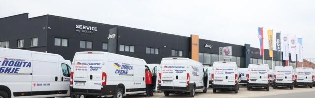 Pošta Srbije modernizuje vozni park — uručenje novih vozila u Čačku