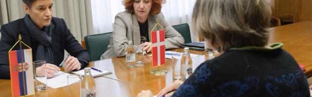 Ана Брнабић са амбасадорком Краљевине Данске у Србији