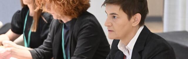 Istina o Đokiću: Ana Brnabić sve otkrila iz Danske, pa spomenula i transparent koji su članovi DS okačili na prozor Skupštine
