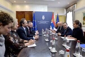 Дачић: Лајчак је још једном чуо да је Београд конструктиван партнер