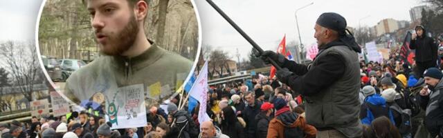 Detalji velikog studentskog protesta na Sretenje