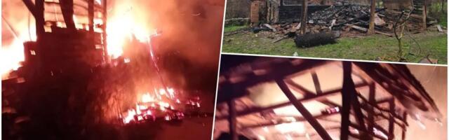 VATRA PROGUTALA OBJEKAT KOD PROKUPLJA, PIROMAN SE SAM PRIJAVIO? Novi detalji, otkriven motiv incidenta (FOTO)