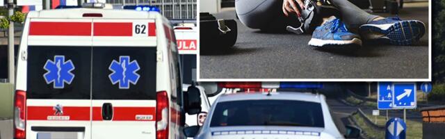 Young woman gets seriously injured in Belgrade gym as weights fall onto her during exercise!