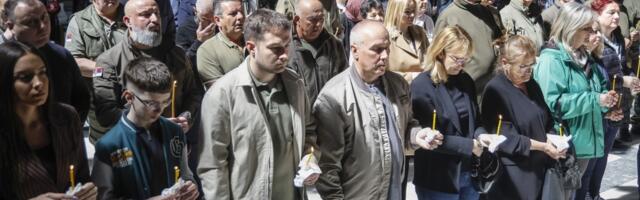 U Beogradu parastos stradalima u akciji 'Bljesak'