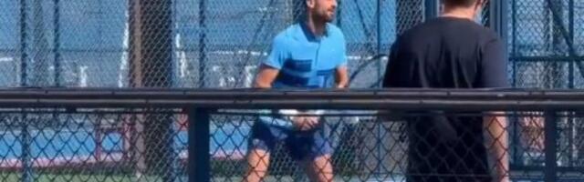 EKSKLUZIVAN SNIMAK IZ DOHE: Sve je podređeno predstojećem Australijan openu - evo kako se Novak priprema za učešće u Melburnu! (VIDEO)