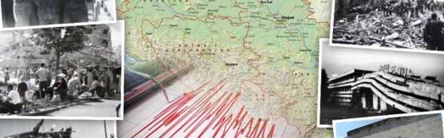 Najsmrtonosniji zemljotres na ovim prostorima pogodio je Skoplje 1963., a najjači Crnu Goru 1979. godine