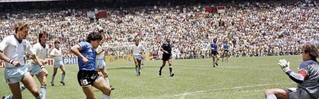 'Božija ruka', Folklandski rat i crveni Bekamu: Rivalstvo Argentine i Engleske