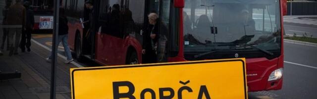 ZATVARA SE OKRETNICA U BORČI - Od sutra kreću radovi, linija 95, 96, 85 i 105l menjaju trasu!