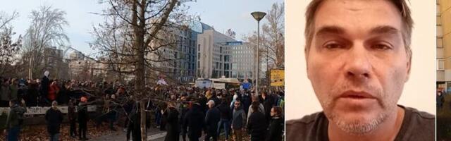 Snimatelj napadnut na protestima u Novom Sadu dao iskaz tužilaštvu