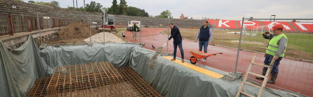 Rekonstrukcija stadiona “Čika Dača“ u završnoj fazi