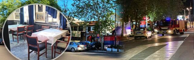 Prve slike restorana koji je goreo: Bačen molotovljev koktel kroz prozor u Staro Užice (FOTO/VIDEO)