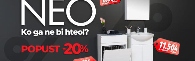 Elegancija i funkcionalnost po akcijskoj ceni – NEO, ko ga ne bi hteo?!