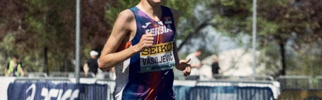 Atletičar Veljko Vasiljević na prvenstvu Balkana u krosu