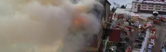 POŽAR U HOTELU: Naređena hitna evakuacija! Deo vatre zahvatio i susednu zgradu