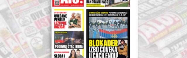 STRAVA I UŽAS Pomahnitali plenumaš D. P. (27) nožem napao M. N. (37)